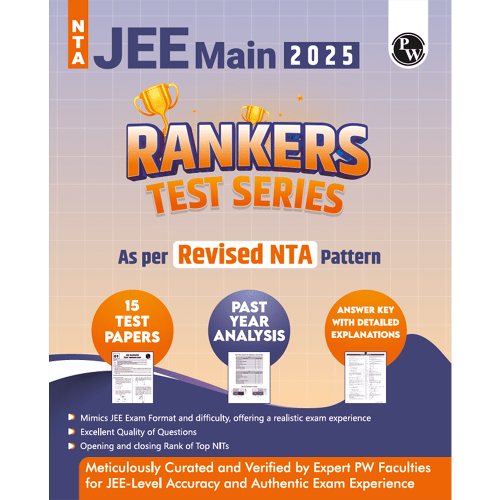 15 JEE Main Rankers Test Series 2025 As Per Revised NTA Pattern (75 Questions) | Elaborated Solutions with College Cutoff and Shiftwise Past Paper Analysis