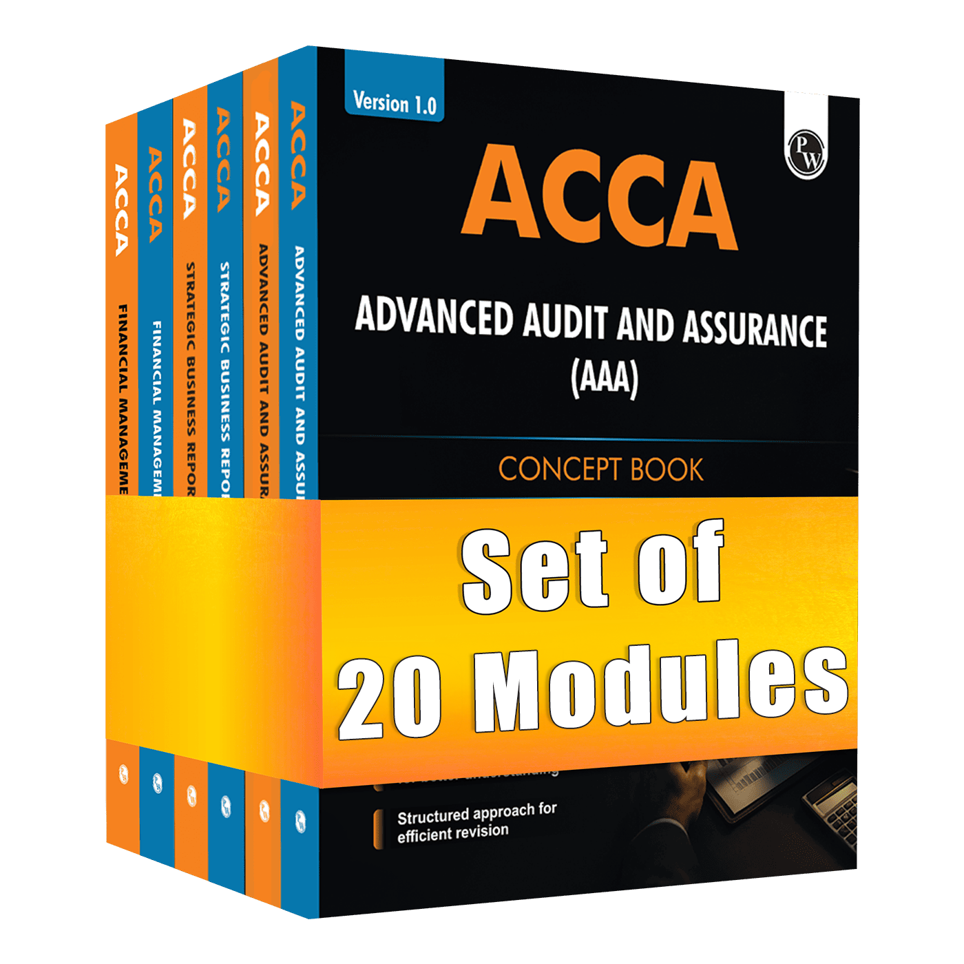 ACCA Applied Skill + Professional Level Study Pack Combo Set of 20 Modules