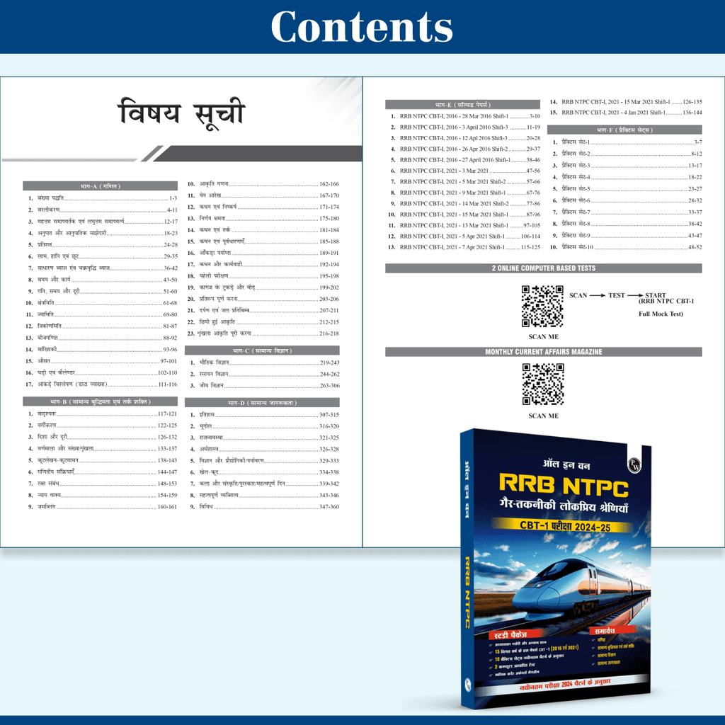 All in one RRB NTPC
