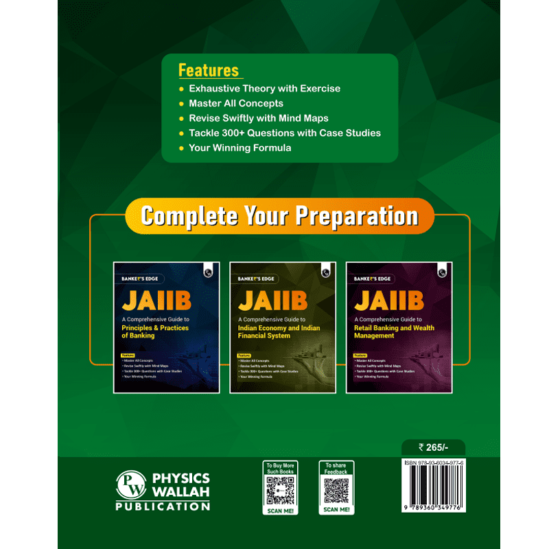 JAIIB BANKER'S EDGE Comprehensive Guide to Accounting and Financial Management for Bankers For JAIIB Exam