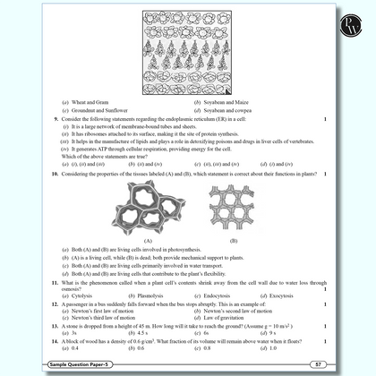 CBSE Class 9th Sample papers
