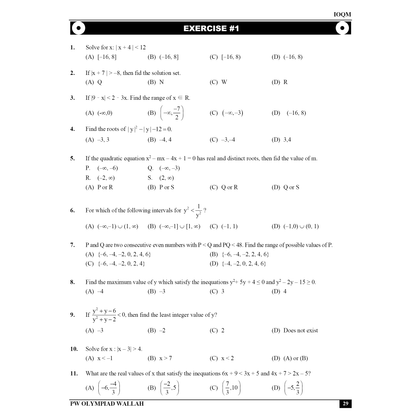 Olympiad Wallah IOQM Mastering Olympiads Mathematics Comprehensive Guide For 2025 Exams | Logical & Analytical Problem Sets | Olympiad Level Challenges Ideal For IOQM, RMO, INMO