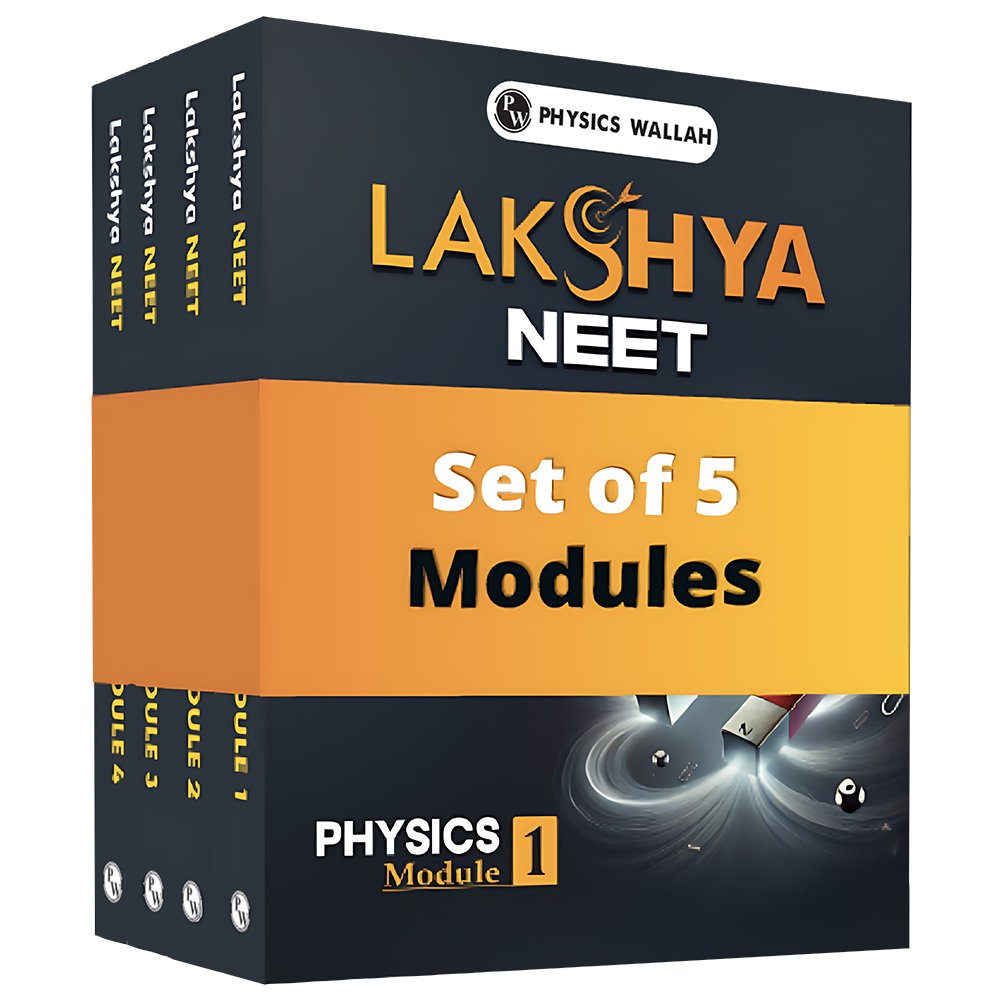 Lakshya For NEET Class 12 Physics Modules with Solutions Combo Set of 5 Books (2025 Edition)