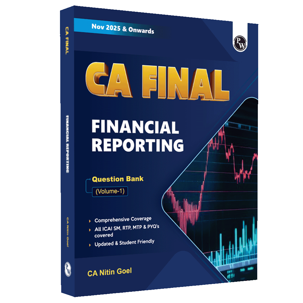CA Final-Financial Reporting -Question Bank (Volume-1) by  CA Nitin Goel new edition