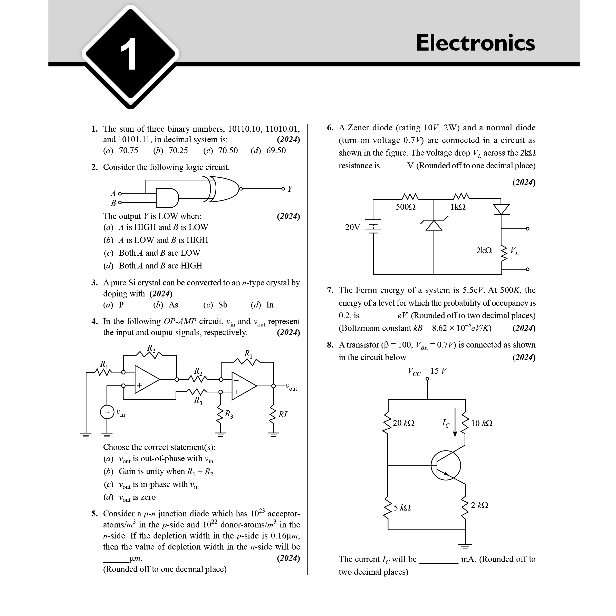 IIT JAM Recap 21 Years Physics PYQ Chapterwise & Yearwise Previous Year Solved Papers (2025-2005) with 5 Mock Tests l Latest Exam Questions Covered