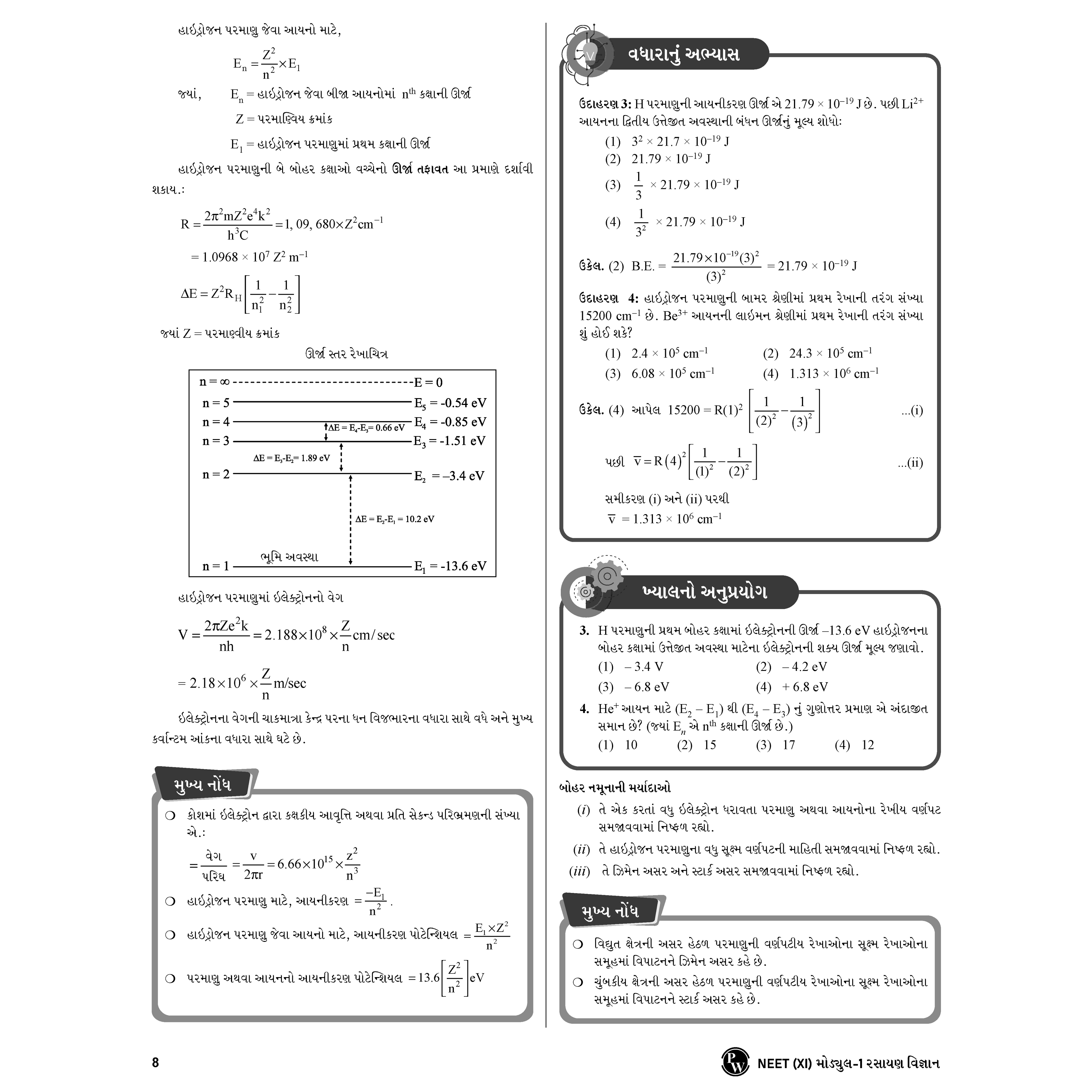 Yakeen for NEET (Gujarati) Droppers Chemistry updated Edition Combo Set of 6 Books
