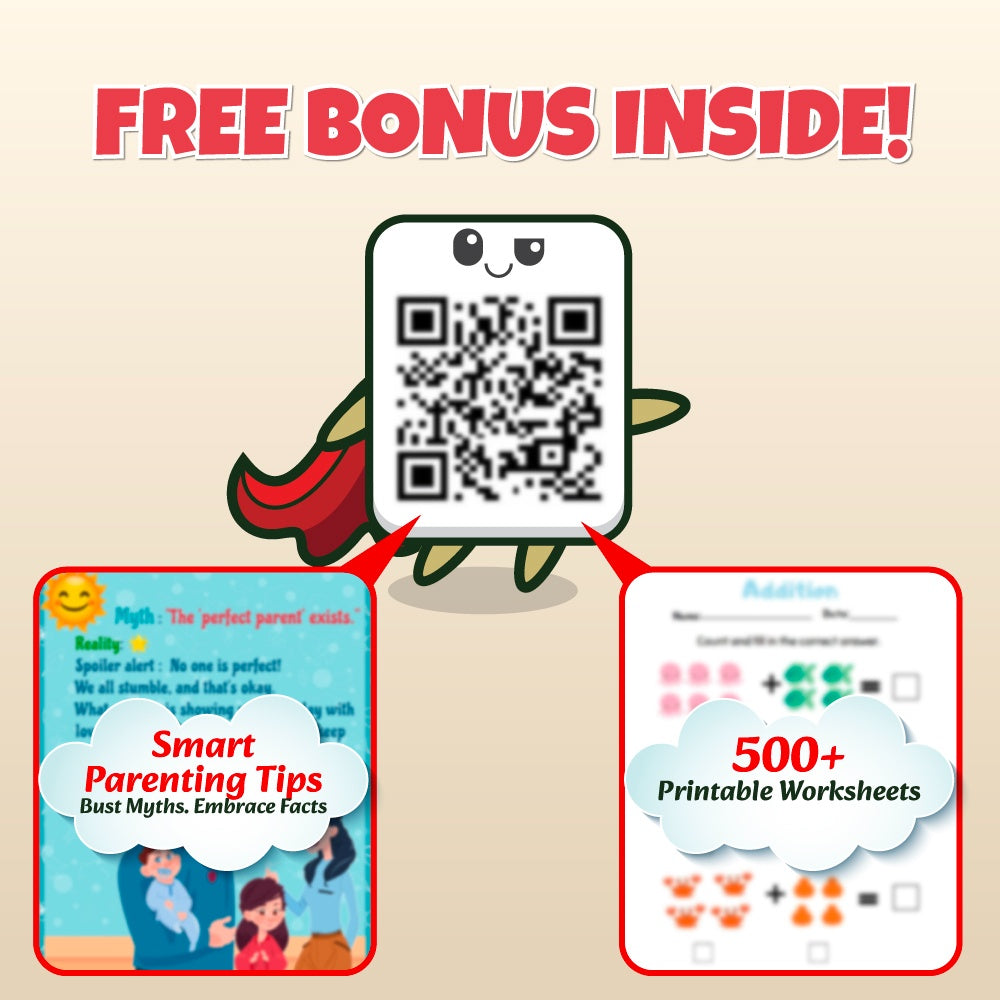 400+ Addition & Subtraction, Multiplication & Division Maths Activity Book Set For 5+ Years Old | Free 500+ Printable Worksheets, Parenting Tips, Practice Book, Word Problems & Puzzles Workbook