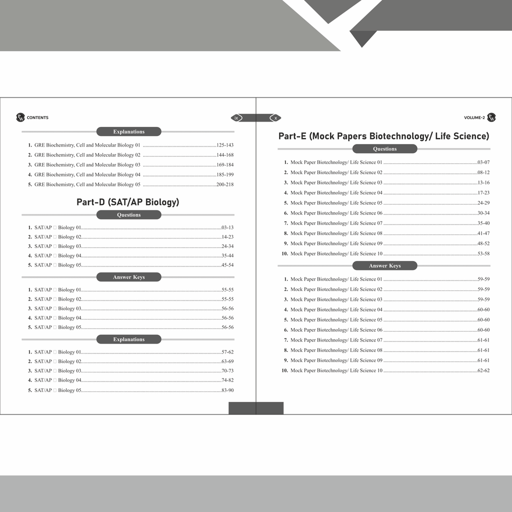 Mega Solution Series Biotechnology Biochemistry Microbiology Volume 2 by Debasish Kar For GAT-B, JNU, GRE 2024-2025 Exams