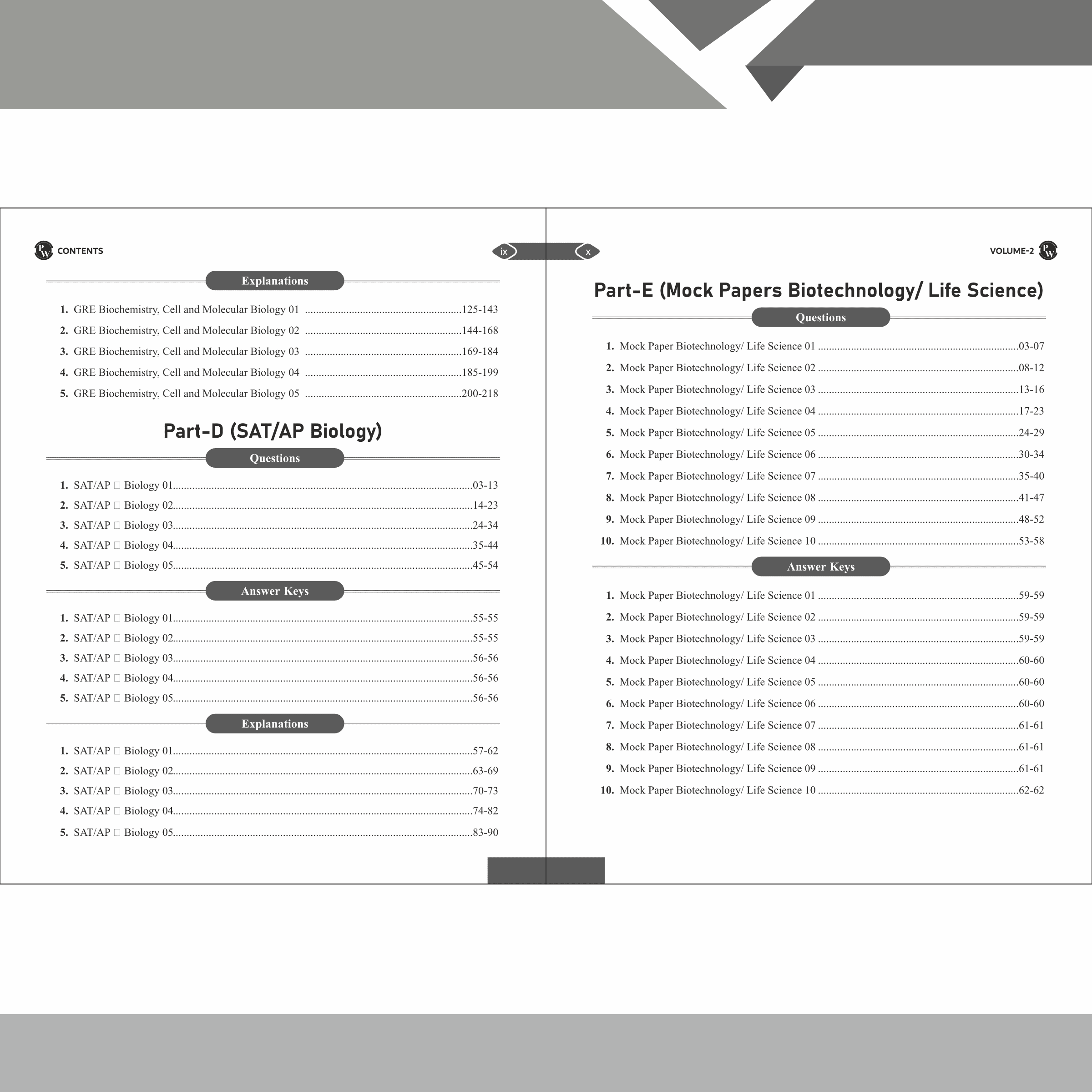 Mega Solution Series Biotechnology Biochemistry Microbiology Volume 2 by Debasish Kar For GAT-B, JNU, GRE 2024-2025 Exams
