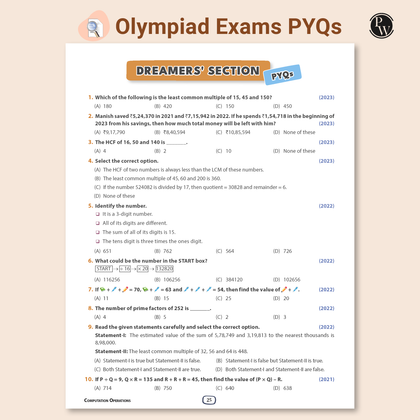 class 5th olympiads