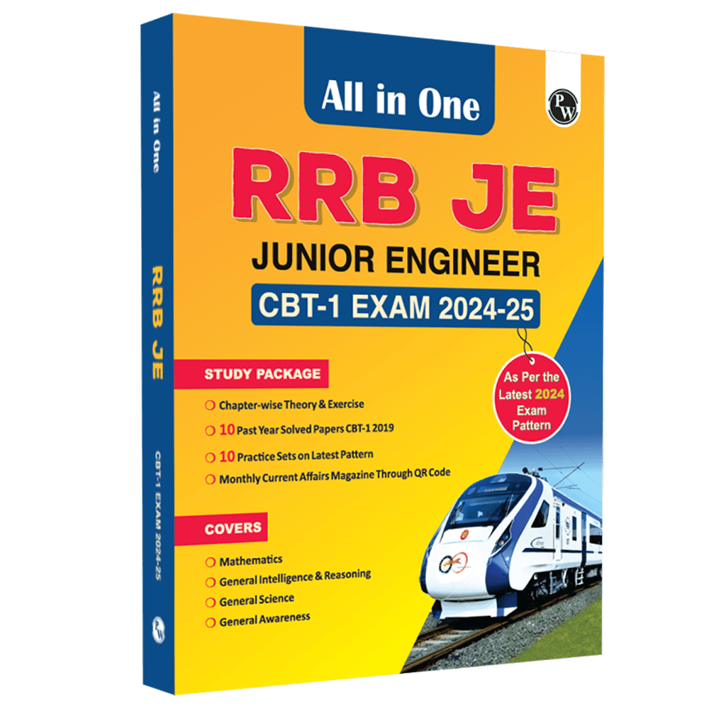 All in One RRB Junior Engineer (JE) 2024-2025 CBT - 1 Exam l Chapterwise Theory, Short Tricks and Exercises, 10 Previous Year Solved Papers (PYQs) 2019 with 10 Practice Sets l English Edition