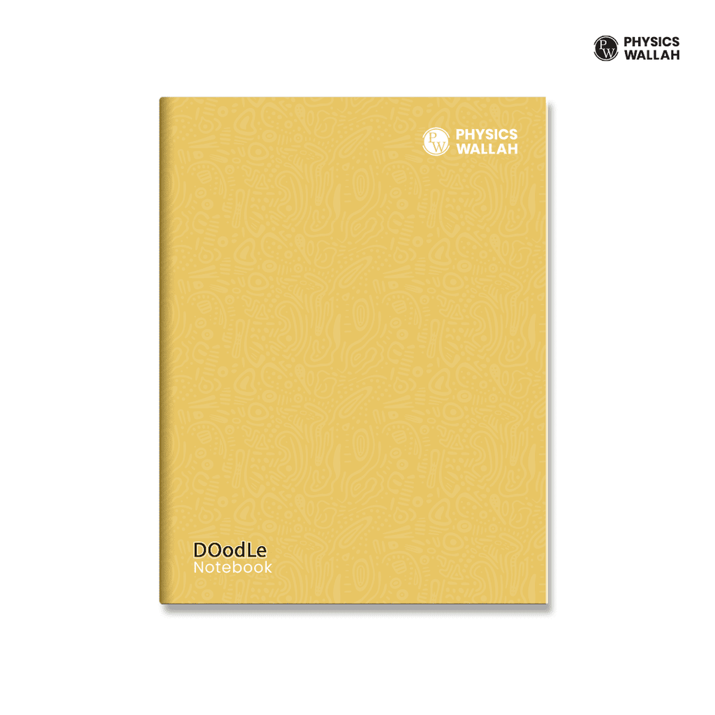 Doodle Notebook | 172 Pages | 18 x 24 cm |  Four Line English Soft Bound Pinned