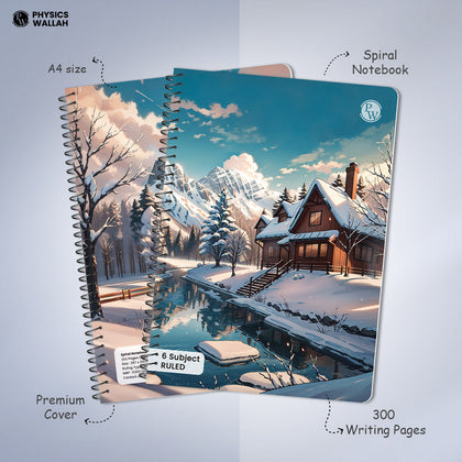 6 Subject Notebook 300 Pages