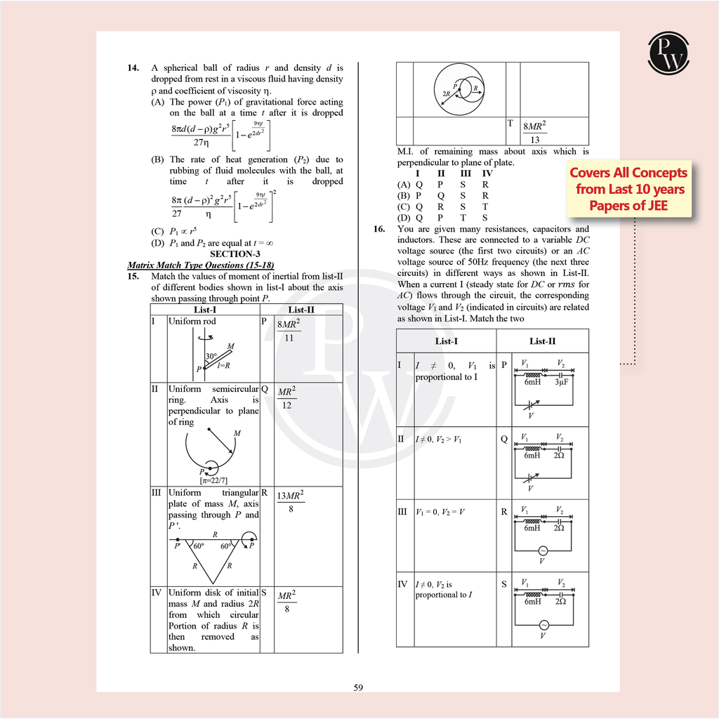 JEE Advanced Rankers Test Series 2025 As Per Latest Exam Pattern | 10 Mock Test (5 Paper I + 5 Paper II) | Elaborated Solutions with College Cutoff and Past year Paper Analysis