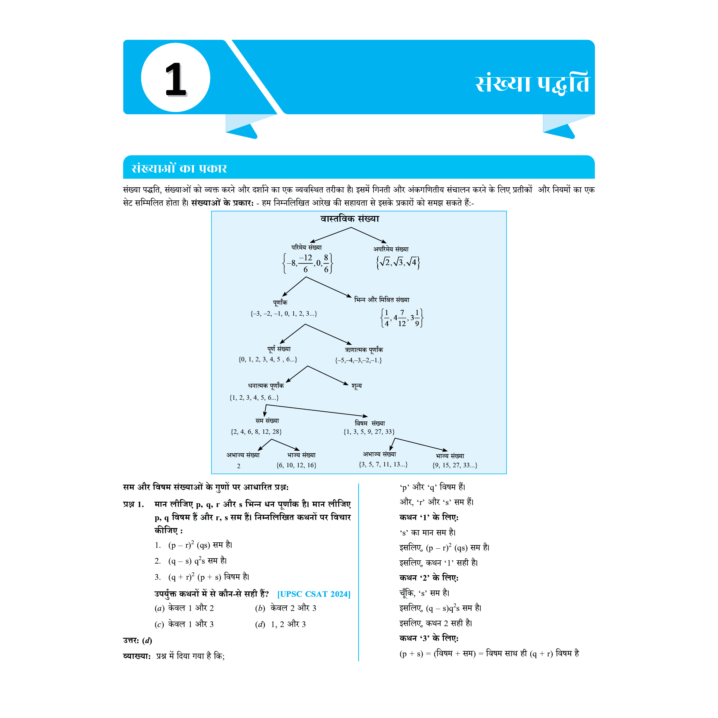 UDAAN (Prelims Wallah Static) CSAT Hindi Edition For 2025 Exams