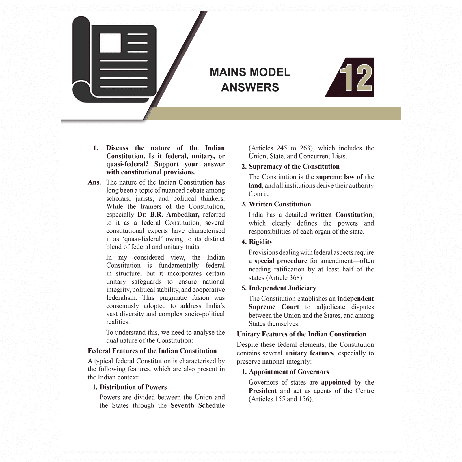 Legal Current Affairs Judiciary Magazine for May 2025