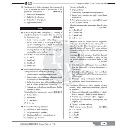 GATE + UPSC ESE Books