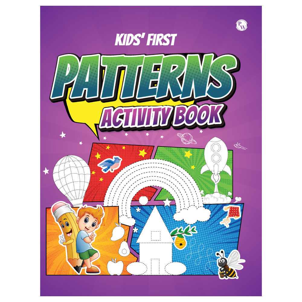 Kids First Patterns Activity Book l Practice Patterns with Fun Activities for Children Ages 1, 2, 3, 4, 5 Years