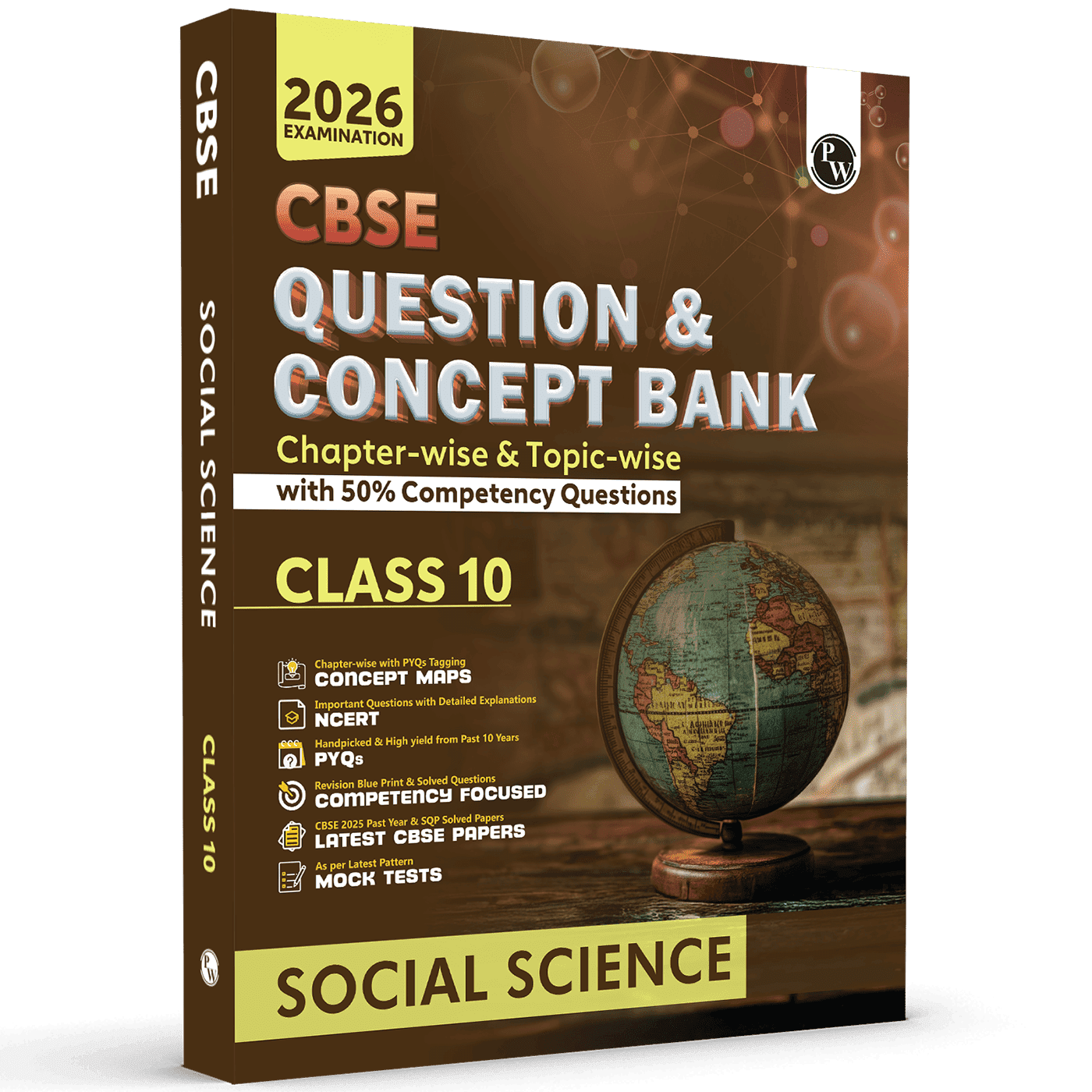 CBSE Question & Concept Bank (QCB) Class 10 Social Science Chapter-wise and Topic-wise Solved Questions For 2026 Exams with 50% Competency Based Question