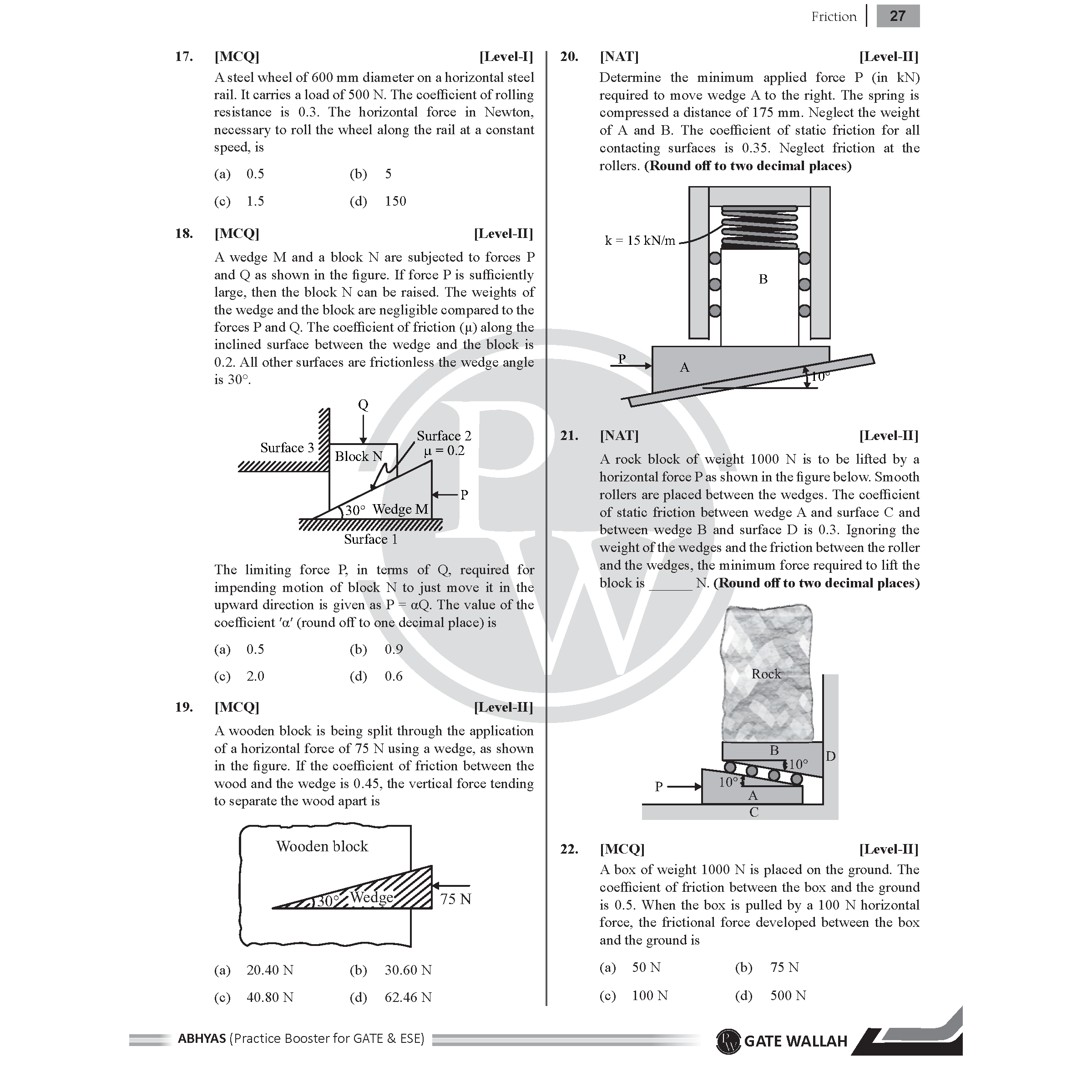 GATE & ESE Abhyas Practice Booster For Civil Engineering Vol 1 & 2, ESE General Studies and Engineering Mathematics & General Aptitude Combo Set of 4 Books