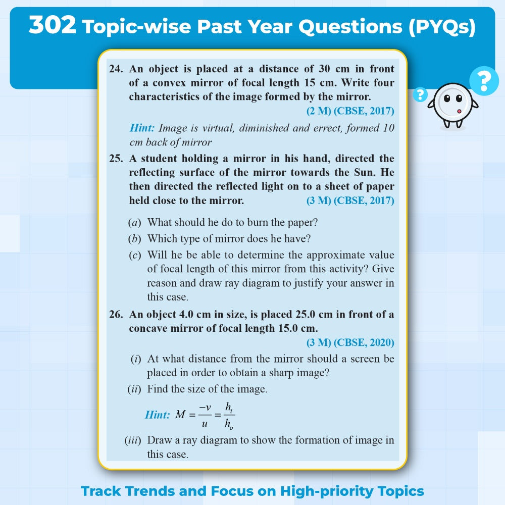 CBSE Class 10 Board Booster Mathematics Question Bank For 2026 Board Exams l 1200+ Questions l Rapid Revision l Topicwise PYQs, Mind Maps, GEM Questions & Most Probable Questions