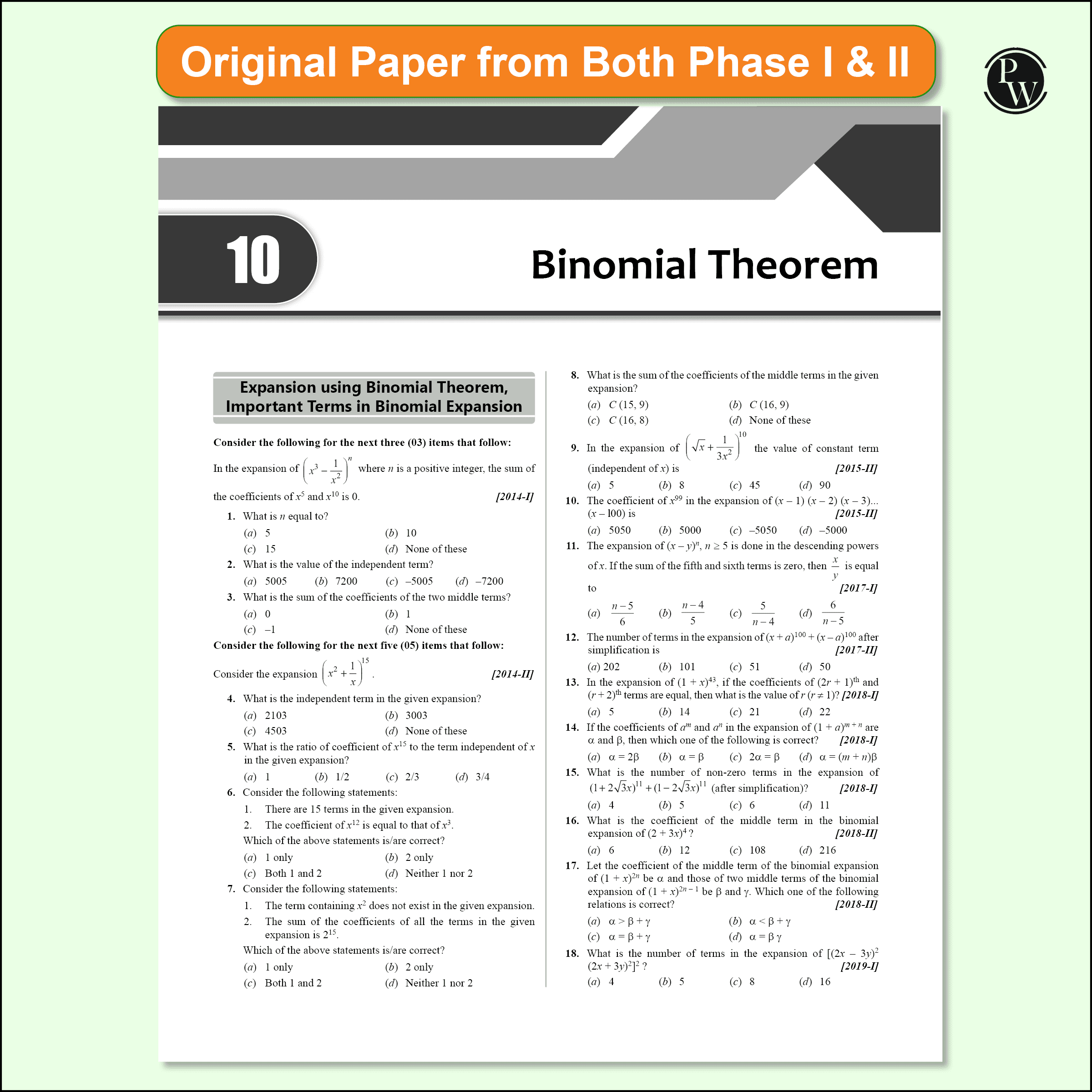 NDA NA 22 Previous Years Solved Papers (From 2014 to April 2025) Chapterwise and Topicwise PYQs