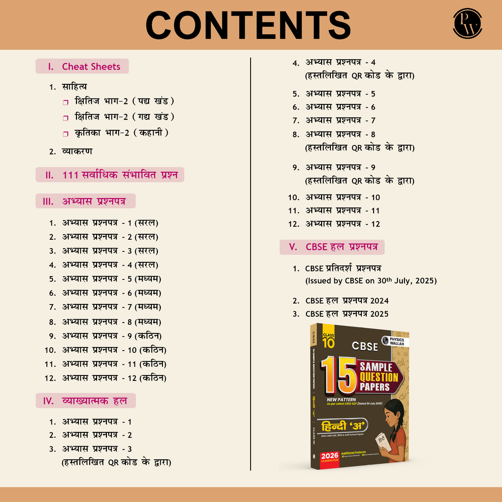 CBSE class 10 Sample paper combos