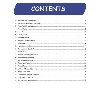 Class 10th Modules 2025