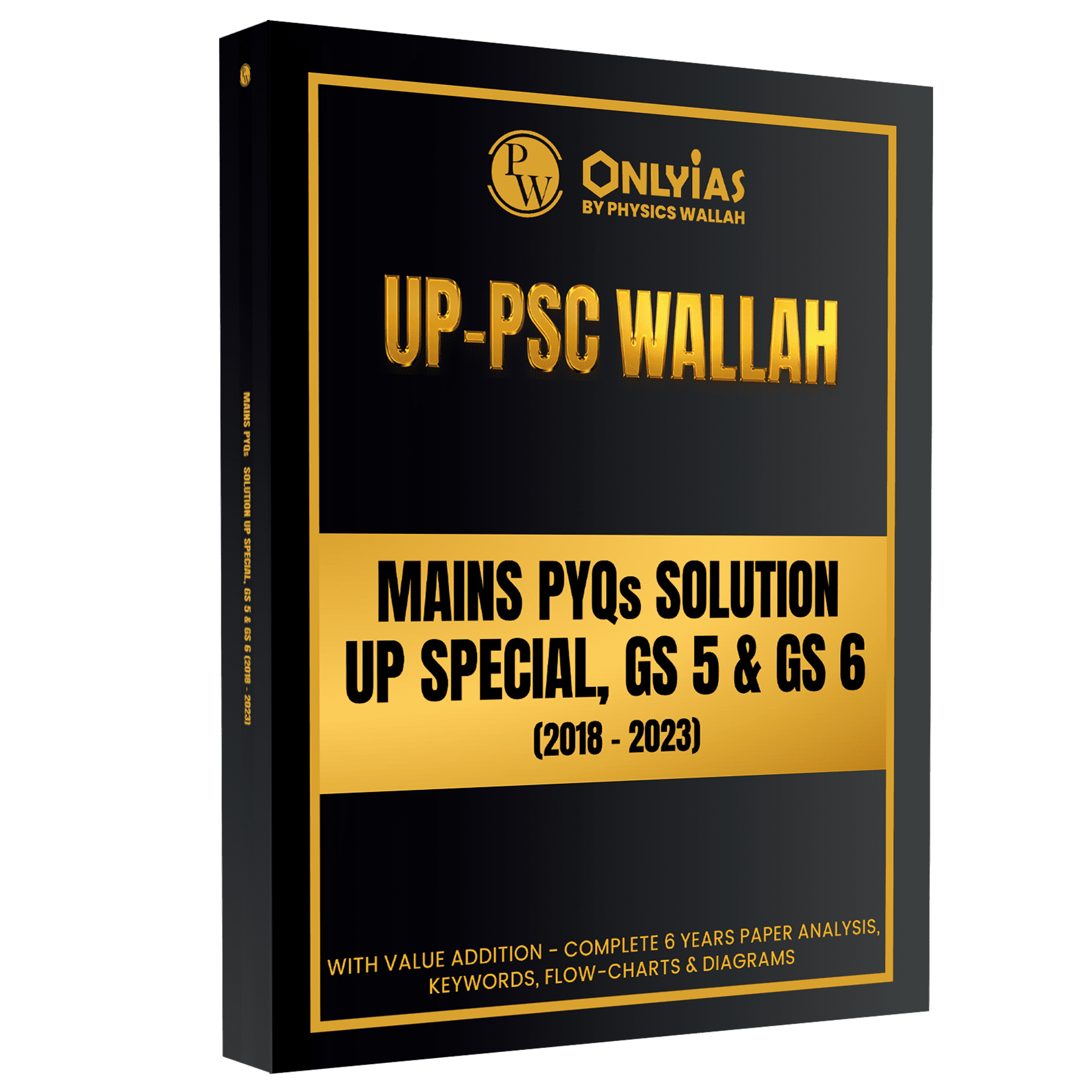 UP-PSC Wallah Mains PYQs Solution UP Special GS 5 and GS 6 | Complete 6 Years (2018-2023) Paper Analysis with Flow Charts & Diagrams