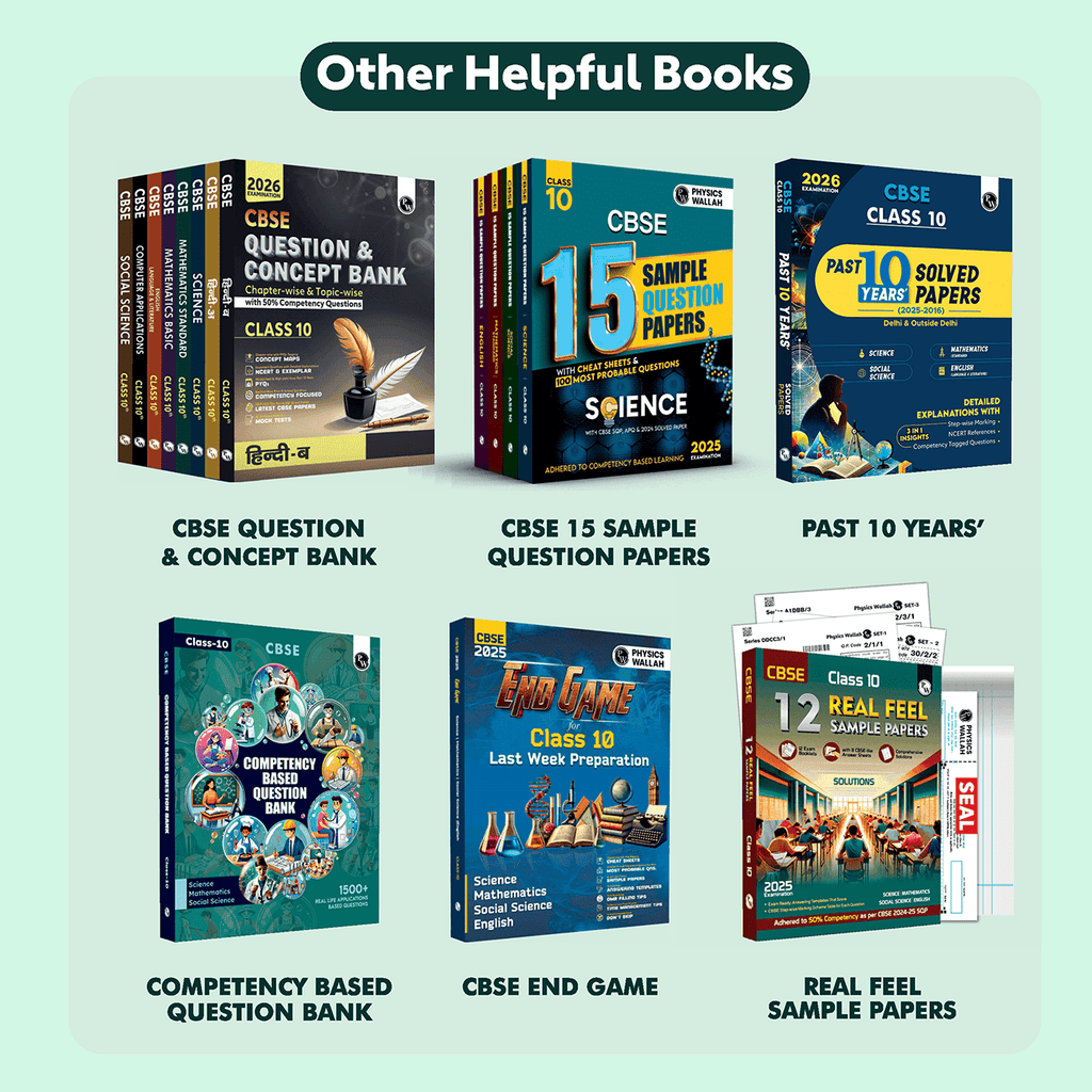 CBSE Question & Concept Bank (QCB) Class 10 Mathematics (Standard) Chapter-wise and Topic-wise Solved Questions For 2026 Exams with 50% Competency Based Question