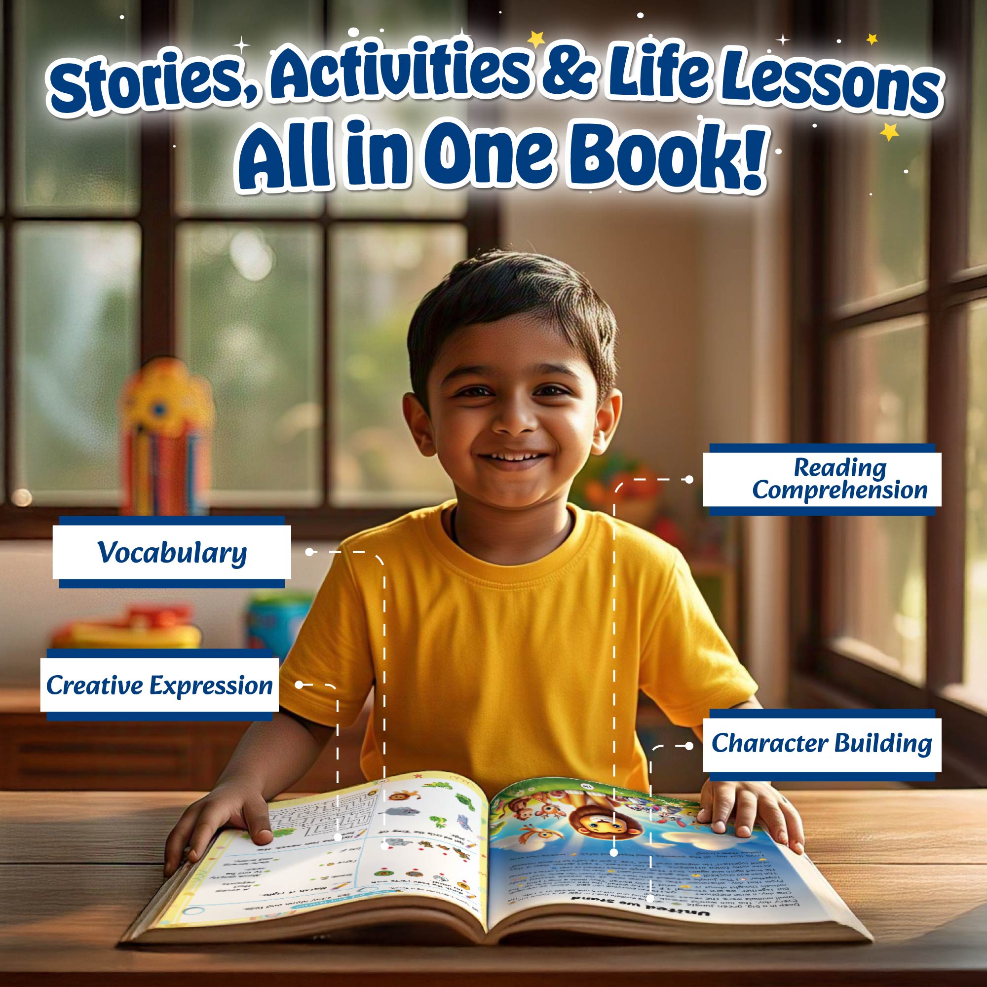 100+ Panchatantra Stories with 500+ Activities| 100 Timeless Moral Stories With Screen free Activities For 2+ Years Old Kids | Fun Creative Images,Stories For Growing Kids- PW Kids