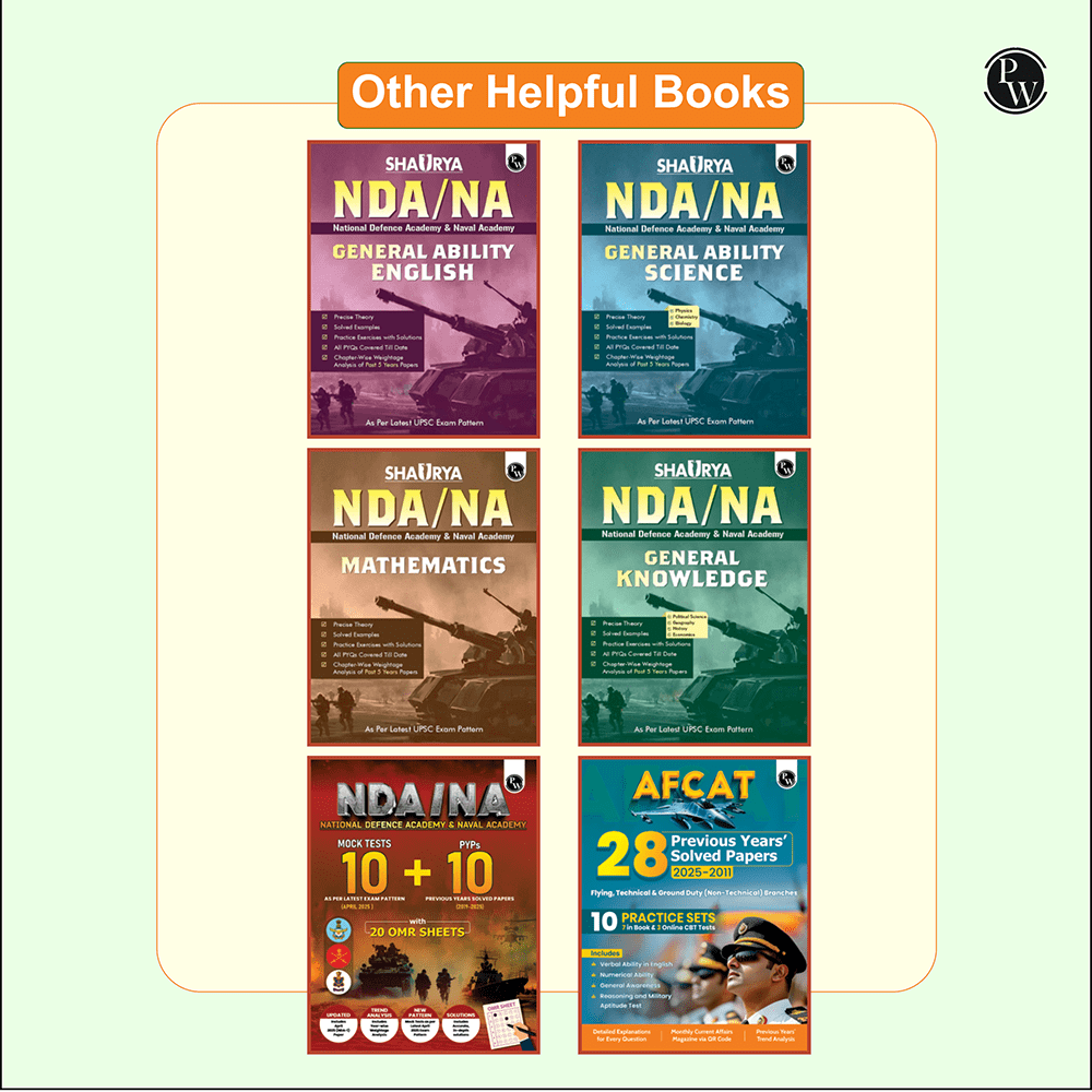 NDA NA 22 Previous Years Solved Papers (From 2014 to April 2025) Chapterwise and Topicwise PYQs