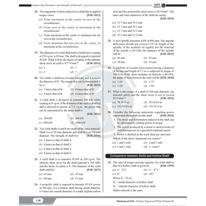 GATE + UPSC ESE Books