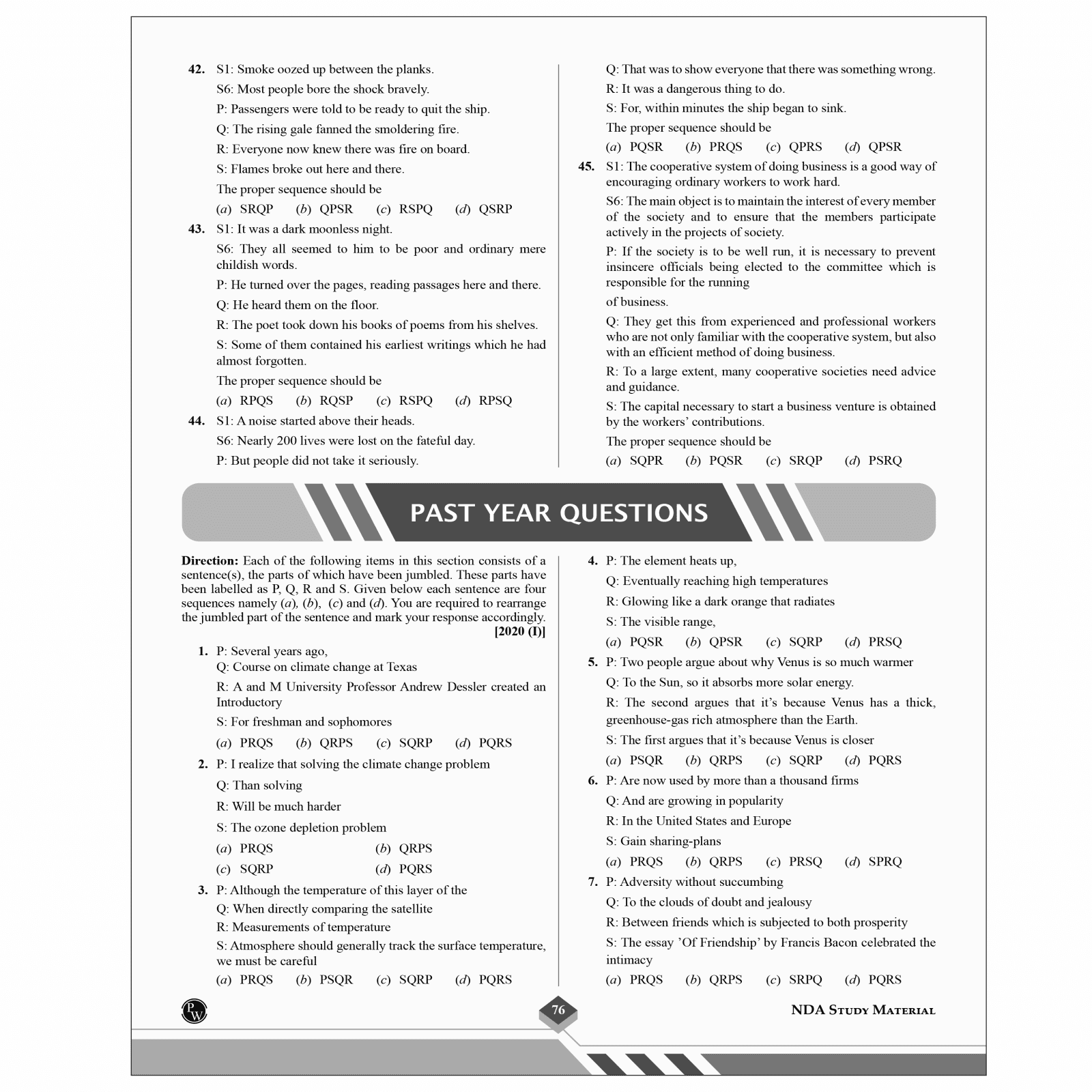 Shaurya NDA/NA General Ability English Book with Latest 2024 Solved Paper | National Defence Academy & Naval Academy Entrance Examination For 2024-25