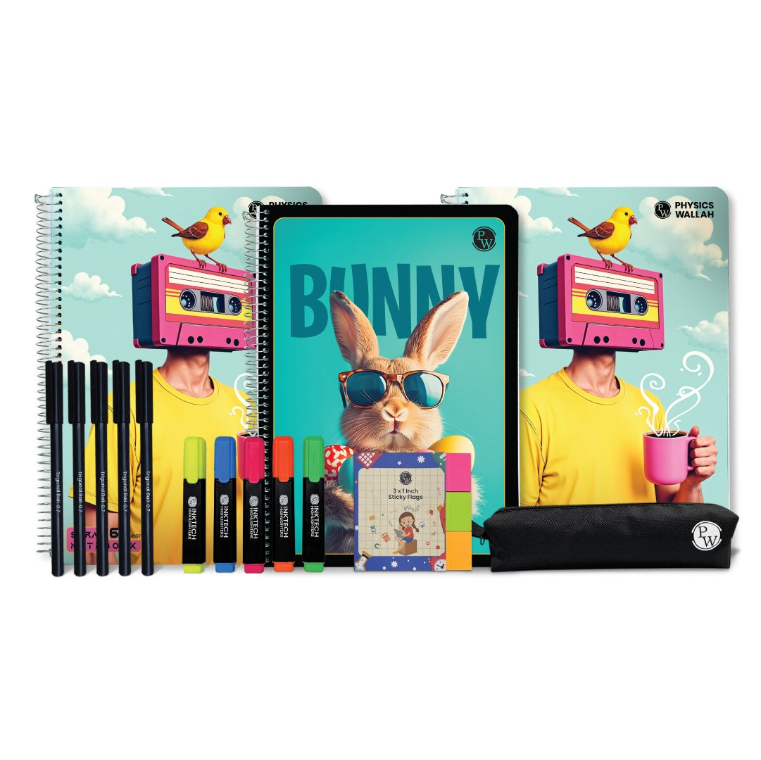 Student Practice Combo – Perfect for Question practice and notes taking (Ruled 6 subject)