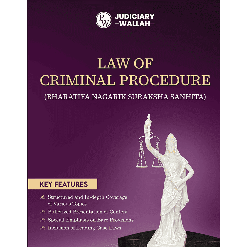 Judiciary Law of Criminal Procedure | Complete Guide For Judicial Service Exam Prep | Case Laws, Legal Maxim, In-Depth Coverage of Key Concepts & Detailed Analysis