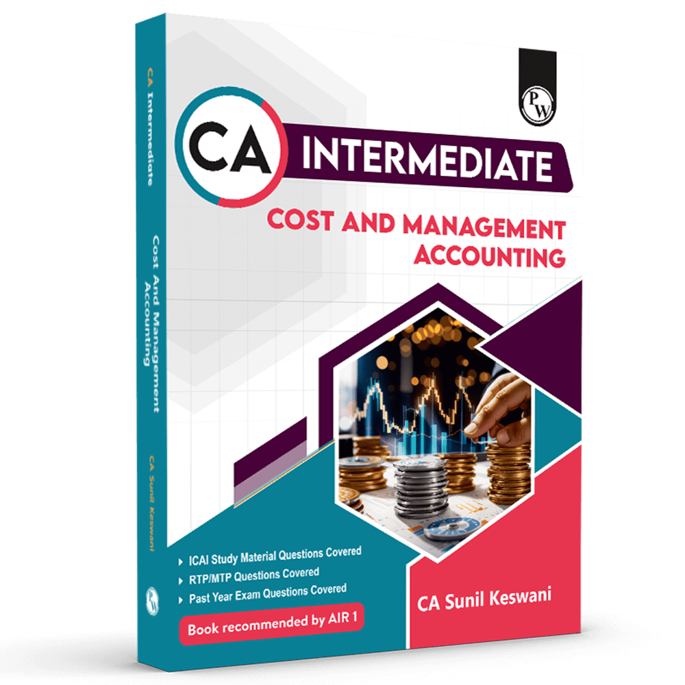CA Intermediate Group 2 Cost and Management Accounting - CA Sunil Keswani | Covering Theory, MCQs, RTP & MTP and PYQs | Latest Syllabus For May & Sep 2025 Exams | 4th Edition (Colored)