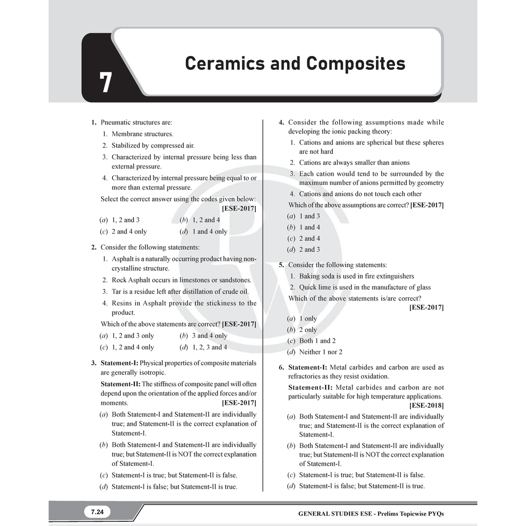 GATE + UPSC ESE Books