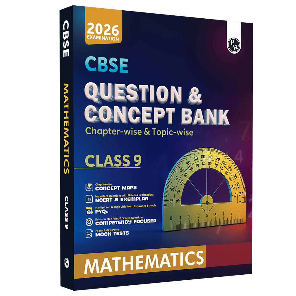 CBSE Question & Concept Bank (QCB) Class 9 Mathematics Chapter-wise and Topic-wise Solved Questions For 2026 Exams with Competency Based Question