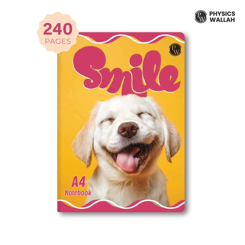 240 Pages A4 Notebook | Unruled set of 4 |  Notebook for School, College & Office Use | Smooth Paper | Durable Cover