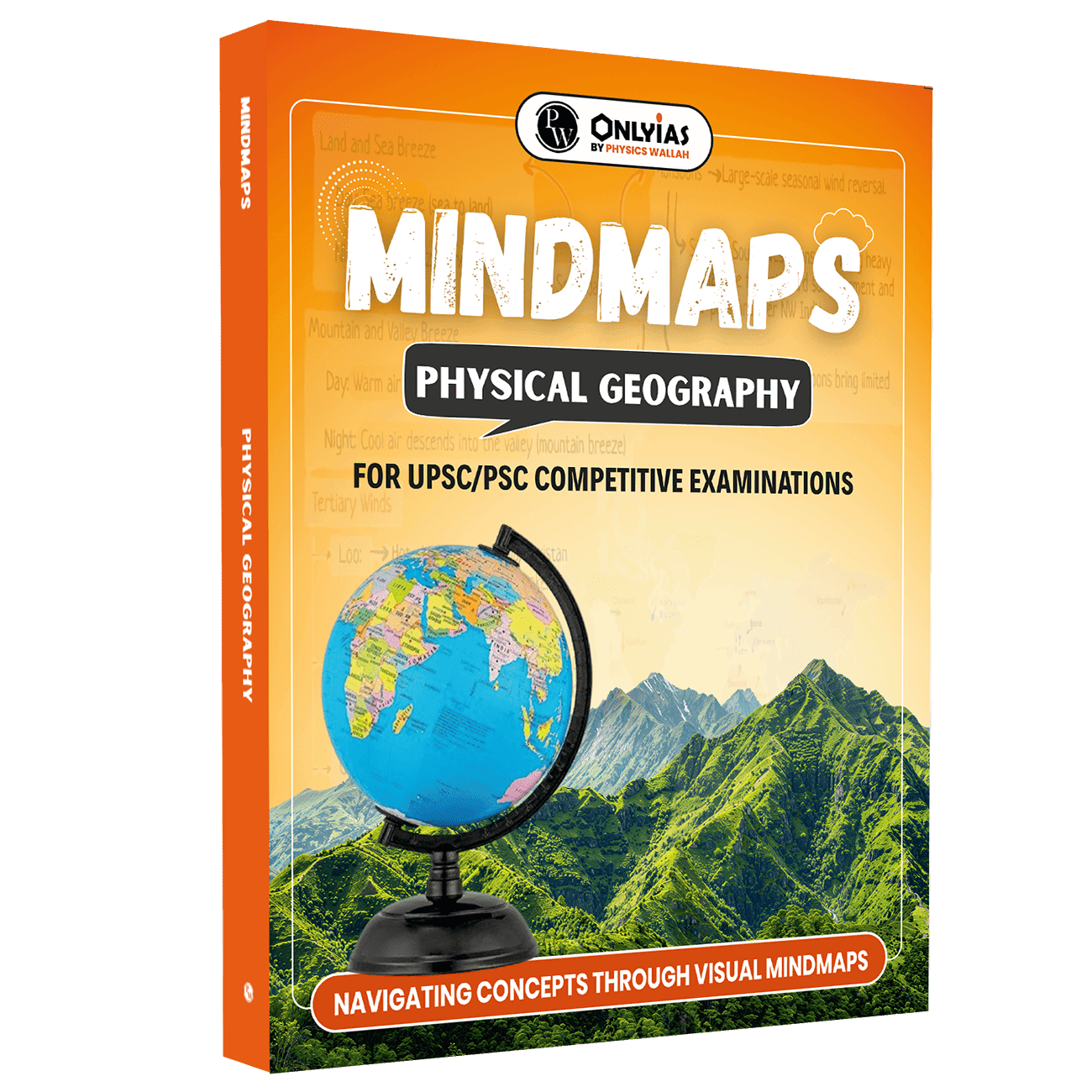 UPSC Mindmaps Physical Geography For UPSC/PSC Competitive Examinations | Navigating Concepts Through Visual Mindmaps