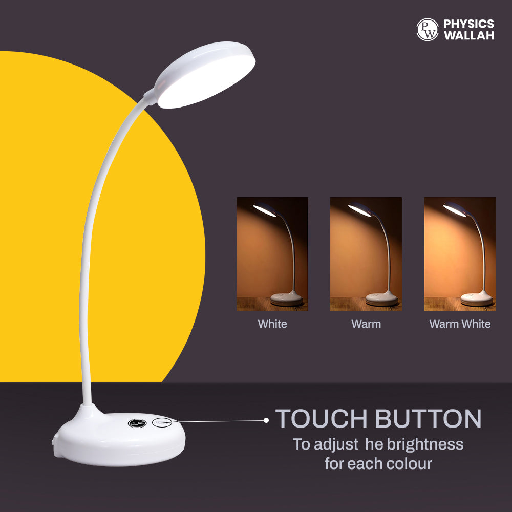 Table study Lamp for students | Rechargeable LED Desk Lamp for Reading & Night Study & office room - 015