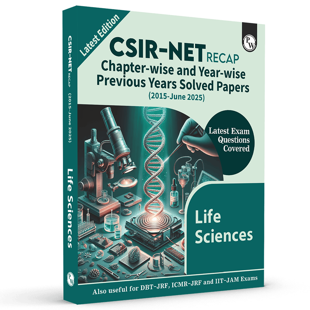 CSIR - NET Recap Life Sciences Chapterwise & Yearwise Previous Years Solved Papers (2025-2015) PYQ Latest June 2025 Exam Questions Covered l  DBT - JRF, ICMR - JRF, IIT JAM Exams
