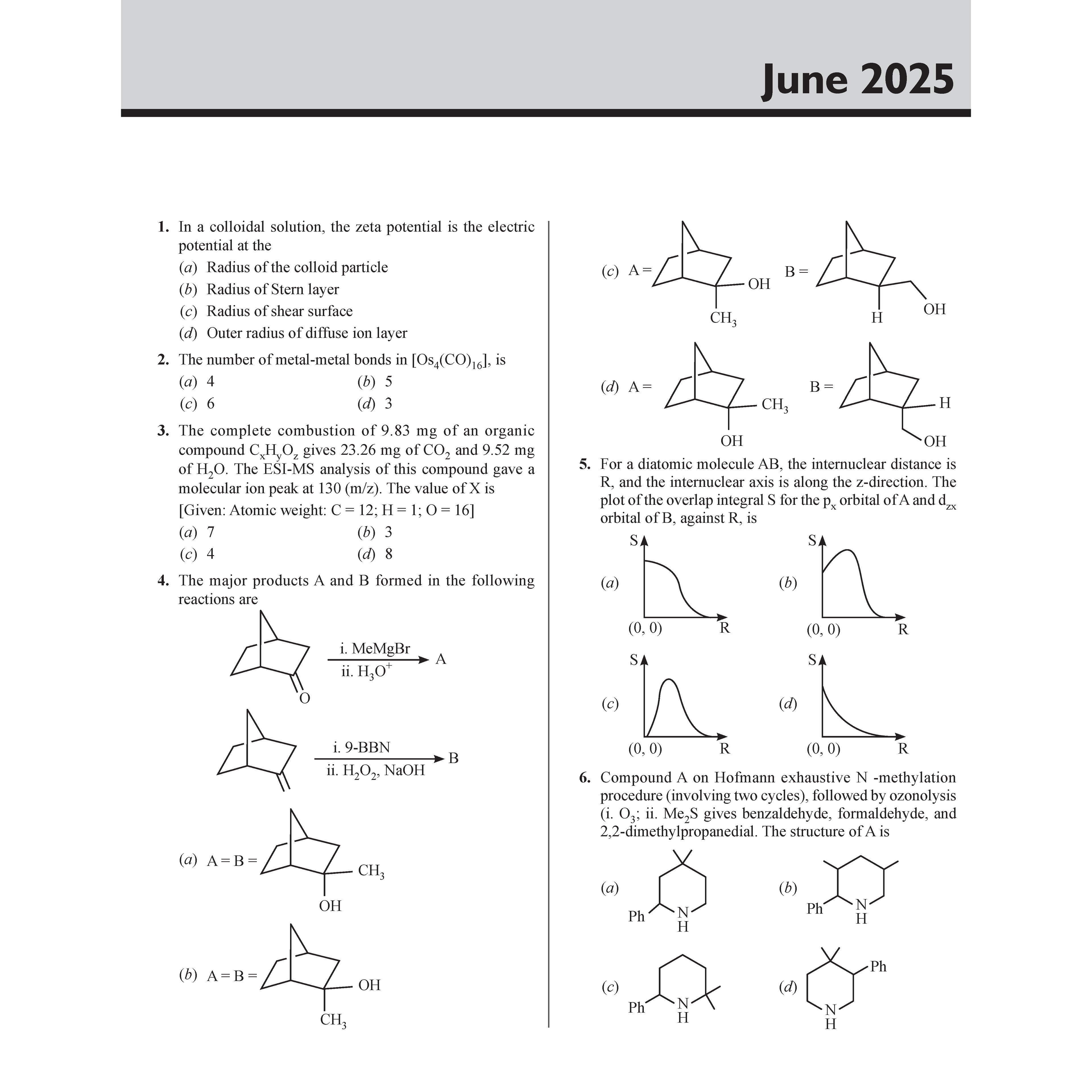 CSIR - NET Recap Chemical Sciences Chapterwise & Yearwise Previous Years Solved Papers (2025-2015) PYQ Latest June 2025 Exam Questions Covered l GATE, TIFR, BARC, and IIT JAM Exams