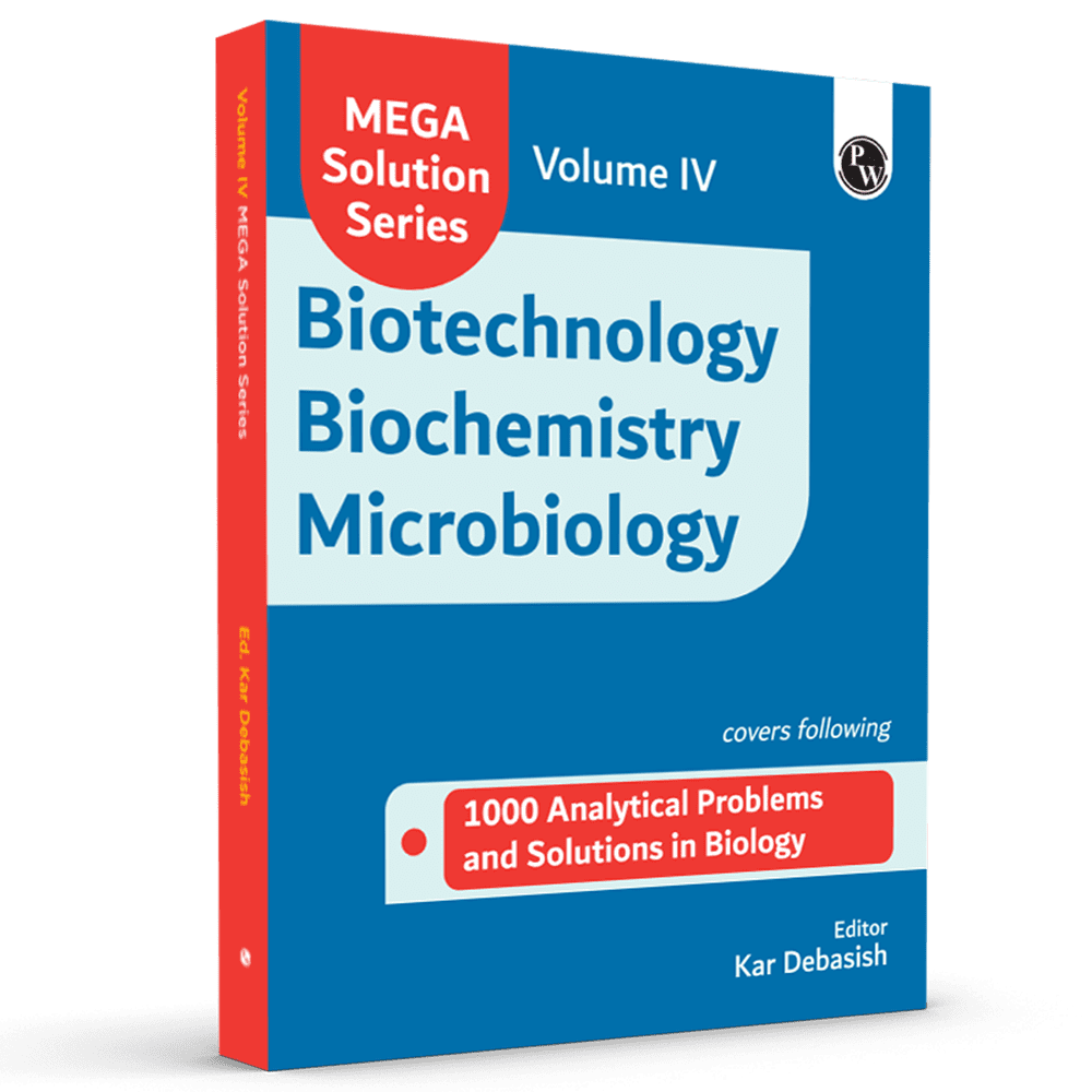 Mega Solution Series Biotechnology Biochemistry Microbiology Volume 4 by Debasish Kar For CSIR - NET and IIT - JAM 2024-2025 Exams