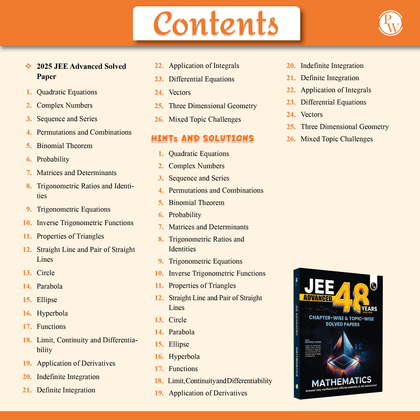 48 Years JEE Question Banks