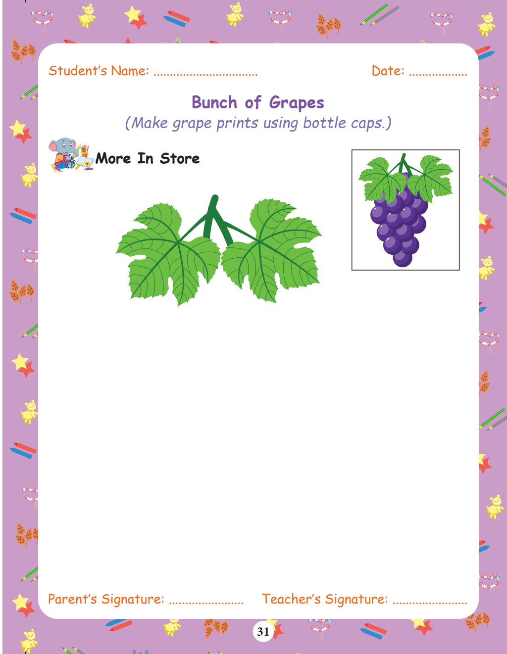 Bloom Nursery Workbook Combo | Total 4 Workbooks (Hindi, English, EVS, Maths) with PERFORATED SHEETS & STICKER ACTIVITY -2024 | NEP 2020 Aligned