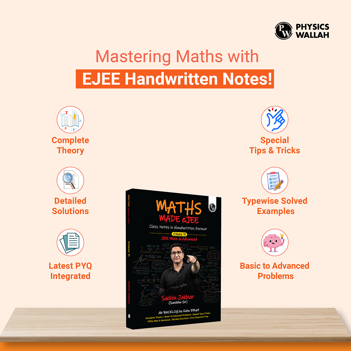Maths Made EJEE Class 11 Handwritten Notes By Sachin Jakhar For JEE Main & Advanced Exams | Complete Theory, Basic to Advanced Problems, Special Tricks, PYQ, Detailed Solutions
