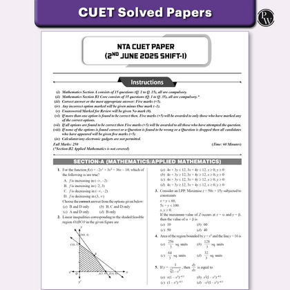 Cuet Question Bank 2025