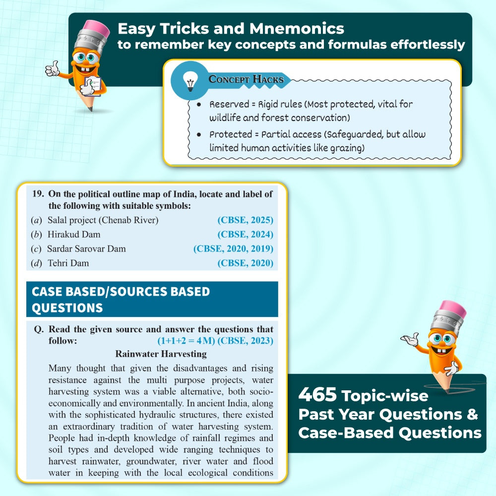 CBSE Class 10 Board Booster Social Science Question Bank For 2026 Board Exams l 1200+ Questions l Rapid Revision l Topicwise PYQs, Mind Maps, GEM Questions & Most Probable Questions
